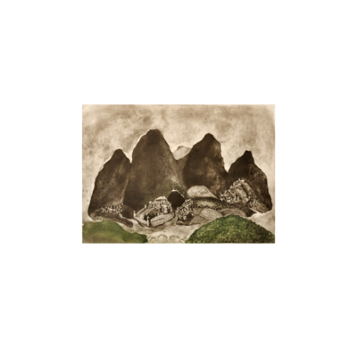 Admir Ganić, Scenografija za sevdah I, giclée, 42 × 30 cm 
